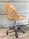 Krzesło obrotowe GLORIA OFFICE CREAM VELVET 6