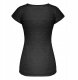 Koszulka Puez Melange Dry SS Tee Women Black Out Melange 36 (S) Salewa 1