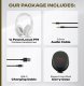 PowerLocus Słuchawki Bluetooth P19 4 tryby EQ 60 godzin składane z etui 9