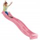 Najdłuższa zjeżdżalnia wodna ślizg 3m Pastelowy Różowy 1