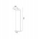KOBI KTIOSCZ LED INDUO S 10W 4000K NEUTRALNA IP54 OPRAWA OGRODOWA/NA SLUPKU 2
