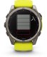 Zegarek sportowy Garmin Fenix 8 Solar Sapphire Żółty  (010-02907-21) 4