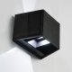 EKO-LIGHT KINKIET SOLARNY 50LM 6000K IP54 CZARNY PREMIUM WYSOKA JAKOŚĆ 1