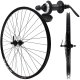 Koło przód 28/29" Piasta Shimano QC300, obręcz aluminiowa Swift Arriv, pod tarczę, 36H 1