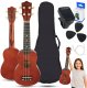 SUPRIMO UK21 SET DW ukulele sopranowe 21"" ciemne 1