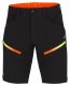 ARDONCREATRON H2360 - Szorty męskie elastyczny softshell o dopasowanym kroju SLIM FIT 3 kieszenie nogawki otwory wentylacyjne - czarny 48 1