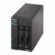Serwer plików Asustor LOCKERSTOR 2 AS6702T 2-bay, Intel Celeron N5105 Czterordzeniowy 2.0GHz, 16GB RAM DDR4. 4x M.2 PCIe (NVMe), 2x 2.5 GbE. 2x USB 3.2. HDMI 2.0b 1