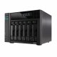 Serwer plików Asustor LOCKERSTOR 6 AS6706T 6-bay, Intel Celeron N5105 Czterordzeniowy 2.0GHz, 8GB RAM DDR4. 4x M.2 PCIe (NVMe), 2x 2.5 GbE. 2x USB 3.2. HDMI 2.0b, 1x PCIe 2 + 2x 4TB HDWG440UZSVA 2