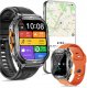SMARTWATCH MĘSKI GPS PŁYWANIE WODOODPORNY ATM 5 SEN WENOM ROZMOWY + 2PASKI 1