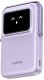 Magnetyczny Power bank UNO Ugreen PB572 10000mAh Qi Fioletowy 1