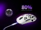 LORGAR MSE90W, Magnesium Alloy Wireless Gaming Mouse Elite, White 1