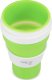 NILS NC4103 KUBEK SILIKONOWY SKŁADANY 600 ML JASNO ZIELONY 4