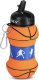 NILS NC4104 KUBEK SILIKONOWY SKŁADANY 550 ML BASKETBALL 1