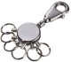 TROIKA Schlüsselanhänger PATENT black chrome 1