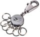 TROIKA Schlüsselanhänger PATENT black chrome 2