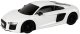 Auto R/C Audi R8 1:24 Rastar Białe 1