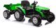 Lean Cars Traktor Na Akumulator HC-306 Z Przyczepą Jasno Zielony 24V 1