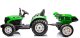 Lean Cars Traktor Na Akumulator HC-306 Z Przyczepą Jasno Zielony 24V 2