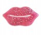 Lūpų kaukė IDC Institute Glitter Lip Pads Pink, 1 vnt. 2