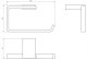 FD6-KEL-09-11 KELLY UCHWYT NA PAPIER, CHROM F-DESIGN // AŁF.FD6-KEL-09-11 1