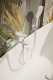 4524-010-44 / KFA / MALAGA /  BATERIA WANNOWA, ŚCIENNA , WHITE / 1