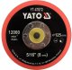 YATO DYSK / TALERZ POLERSKI Z RZEPEM 125mm  5/16" 2