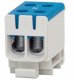 Pozostali Listwa zaciskowa LZ w korpusie F-ELEKTRO F2.0294 1-torowa (2x50/2x50mm2) Al/Cu niebieski 2