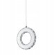 Zuma Line Girona MD3713-1-3CT lampa wisząca zwis 1x10W LED 3000K 1100 lm srebrna 4