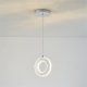 Zuma Line Girona MD3713-1-3CT lampa wisząca zwis 1x10W LED 3000K 1100 lm srebrna 5