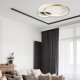 Lamkur Benito 50973 plafon lampa sufitowa 31W LED 3000-6500K 4400 lm biały/złoty 2