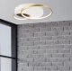 Lamkur Benito 50973 plafon lampa sufitowa 31W LED 3000-6500K 4400 lm biały/złoty 4