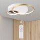 Lamkur Benito 50973 plafon lampa sufitowa 31W LED 3000-6500K 4400 lm biały/złoty 7