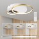 Lamkur Benito 50973 plafon lampa sufitowa 31W LED 3000-6500K 4400 lm biały/złoty 8