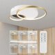 Lamkur Benito 50973 plafon lampa sufitowa 31W LED 3000-6500K 4400 lm biały/złoty 9