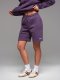 Komplet dresowy dla par UNISEX bluza z kapturem + szorty w stylu athleisure  fioletowe V13 Z110 M/L 9