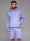 Komplet dresowy dla par UNISEX bluza z kapturem + szorty w stylu athleisure  lawendowe V9 Z110 XL/XXL 7