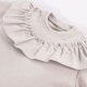 Bluza beżowa dresowa karczek dla dziewczynki  Simply Comfy Eevi 92 1
