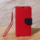 Etui Smart Fancy do Samsung Galaxy A25 5G (global) czerwono-granatowe 6