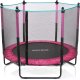 Trampolina ogrodowa Meteor TRP-50 z siatką zewnętrzną 4.5 FT 140 cm 1