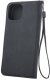 Etui Smart Fancy do Motorola Moto E22 czarne 2