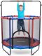 Trampolina ogrodowa Meteor TRP-65P z siatką zewnętrzną 4.5 FT 140 cm 8