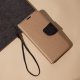 Etui Smart Fancy do Motorola Moto E22 czarno-złote 7