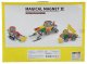 Klocki magnetyczne Magical Magnet Pojazdy Budowlane 6w1 98 el. 2