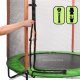Trampolina ogrodowa Meteor TRP-60 z siatką zewnętrzną 4.5 FT 140 cm 1