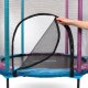 Trampolina ogrodowa Meteor TRP-65P z siatką zewnętrzną 4.5 FT 140 cm 1
