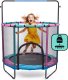 Trampolina ogrodowa Meteor TRP-65P z siatką zewnętrzną 4.5 FT 140 cm 6