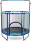 Trampolina ogrodowa Meteor TRP-65P z siatką zewnętrzną 4.5 FT 140 cm 1