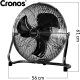 Wentylator podłogowy mocny wiatrak 120W Cronos KYT-30D1 Czarny 2