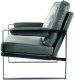 Fotel w stylu retro FOCUS BUFFALO szary/czarny mat 3
