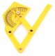 Plastic. protractor "CONDOR" 90 x 150 mm 1